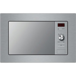 Indesit MWI1221X Built-In 20L Stainless Steel Microwave – Silver